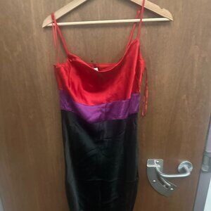 Express Satin Dress - Small